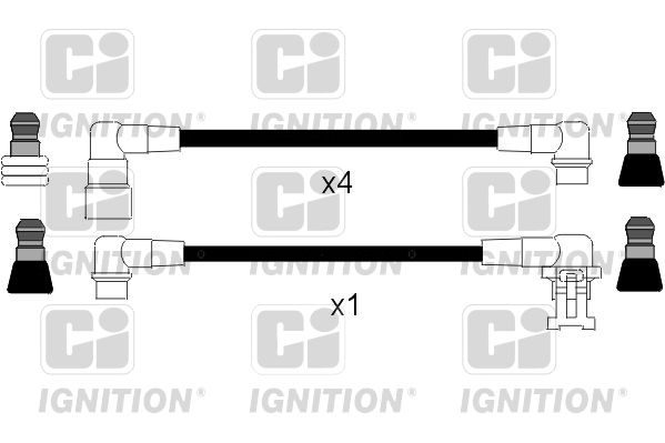 QUINTON HAZELL Комплект проводов зажигания XC1036
